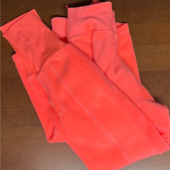 Free People Movement Great Heights Coral Pink Half Zip L (fits M) - Picture 4 of 5